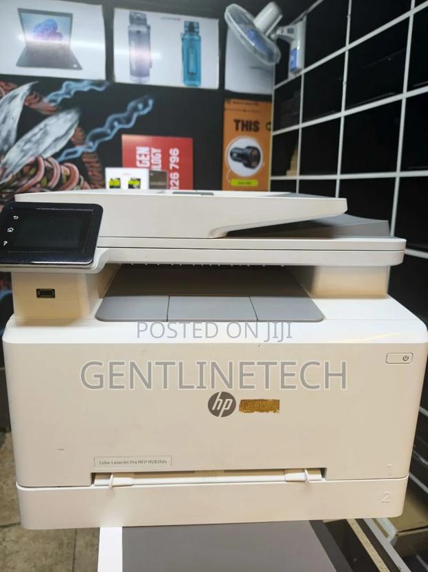 Hp Color Laserjet M283fdn Office Printer – No Toner