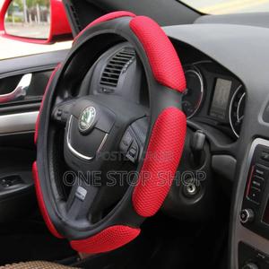 Breathable Cloth Steering Wheel Cover - thumbnail 2