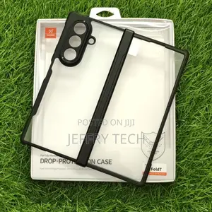 Xundo Samsung Galaxy Z Fold 7 Transparent Back Cover With Glass Protec