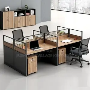 Workstation; 4-way Office Workstation Unit