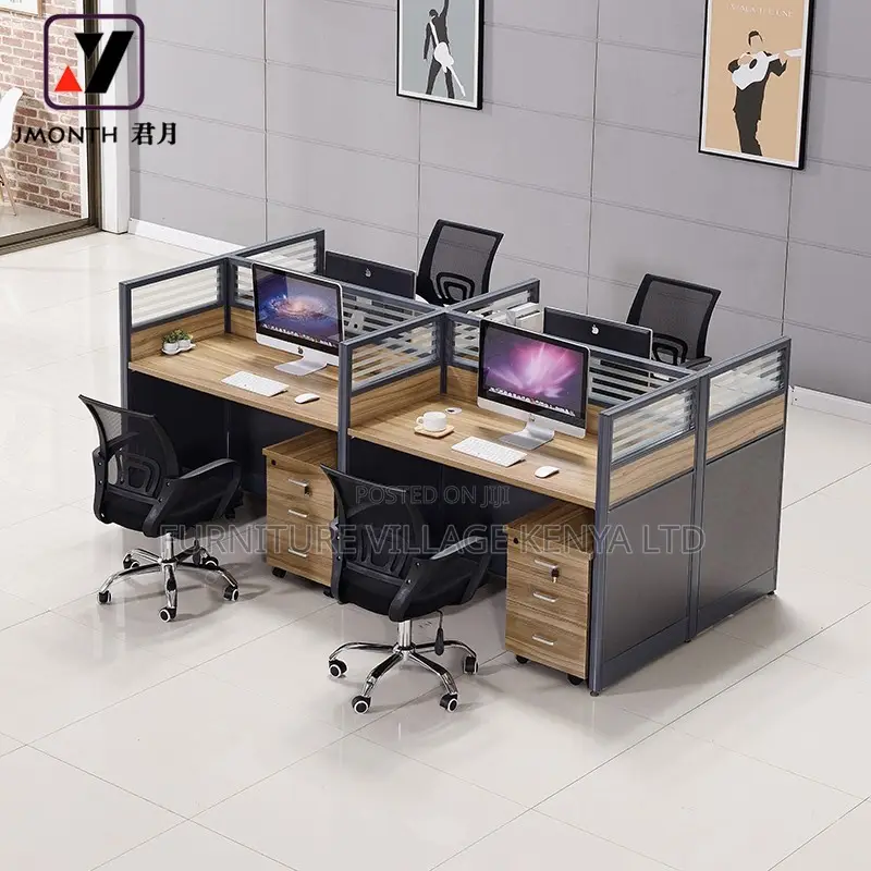 Workstation; 4-way Office Workstation Unit