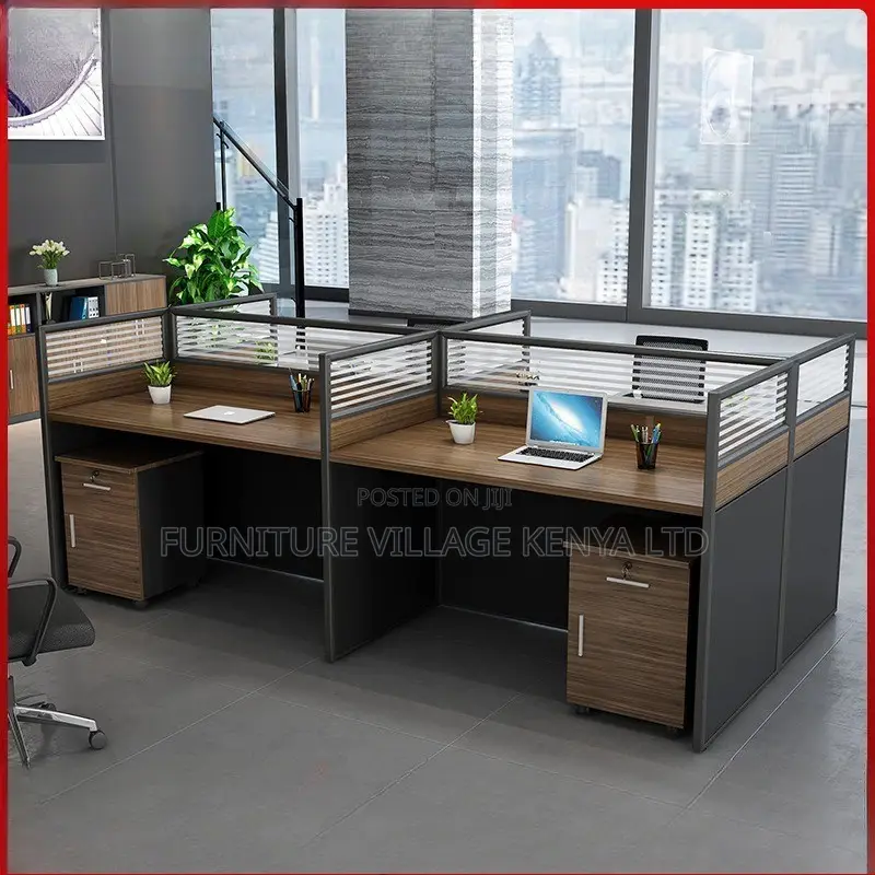 Workstation; 4-way Office Workstation Unit