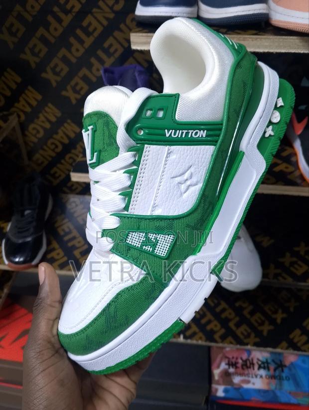 Louis Vuitton Green Shoes – Men Women Stylish Sneakers Kenya