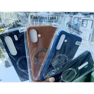 Infinix Leather Textured Magsafe Case for Note 40 Pro – Slim Fau