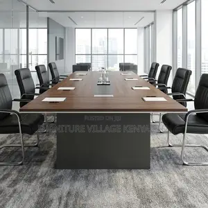 Boardroom Table; 6m Modern Executive Boardroom Table