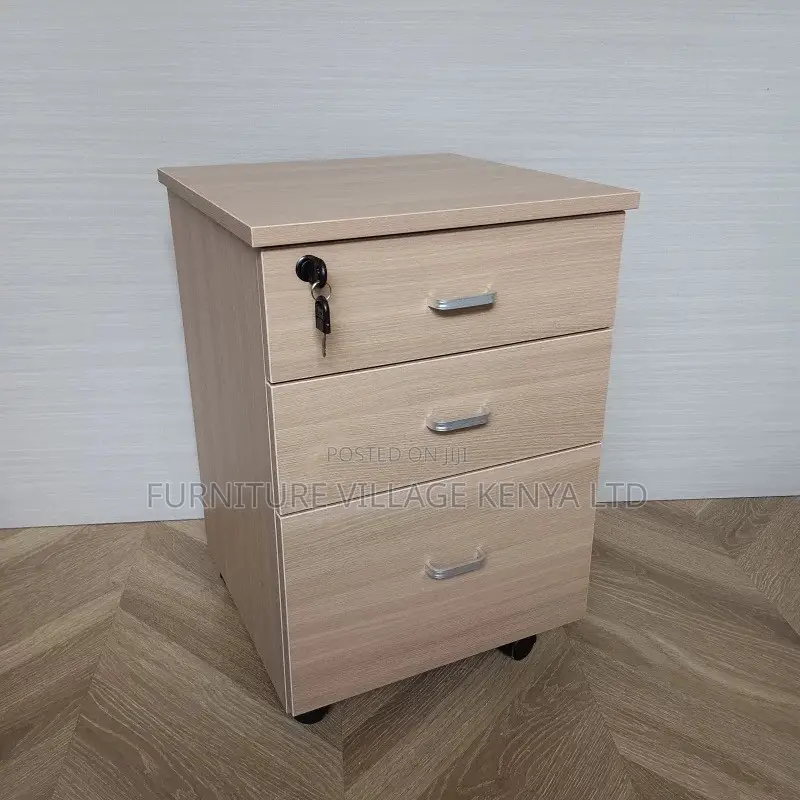 Office Cabinet; Modern Office 3 Drawer Movable Pedestal