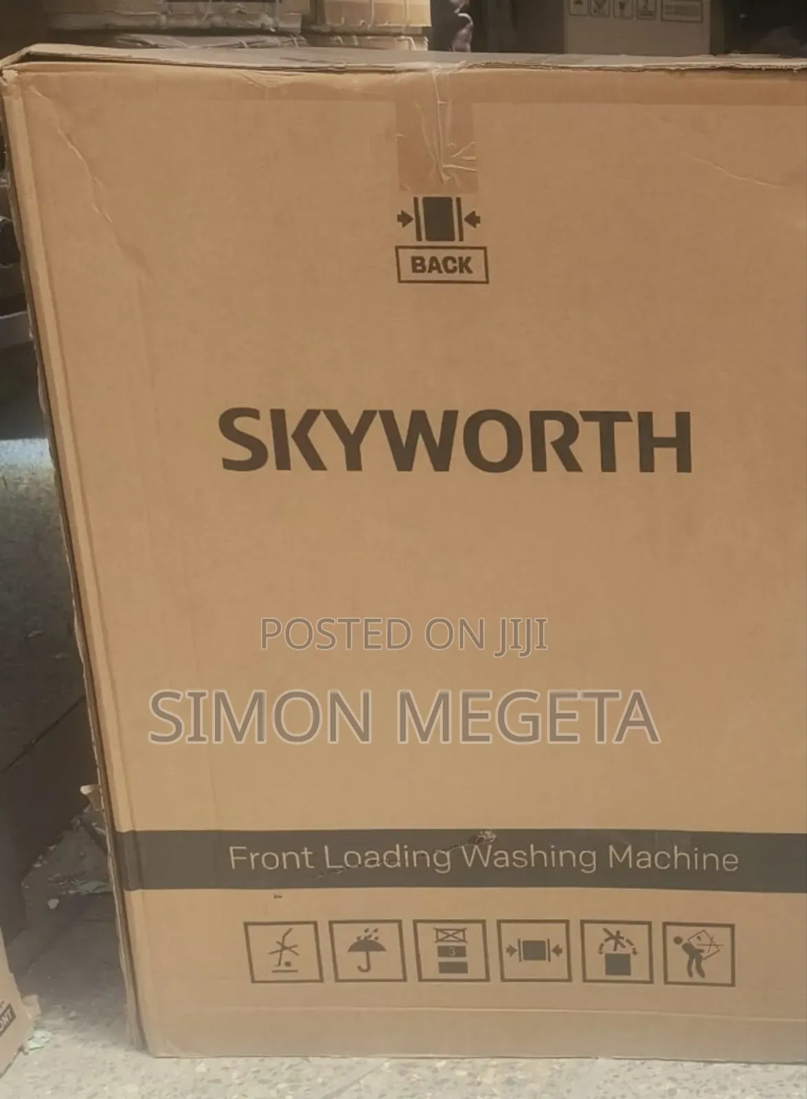 Skyworth 10kg Front Load Washer – Wash Dry in One Cycle.