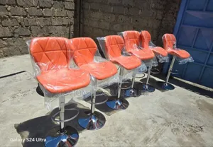 Orange Counter Stools