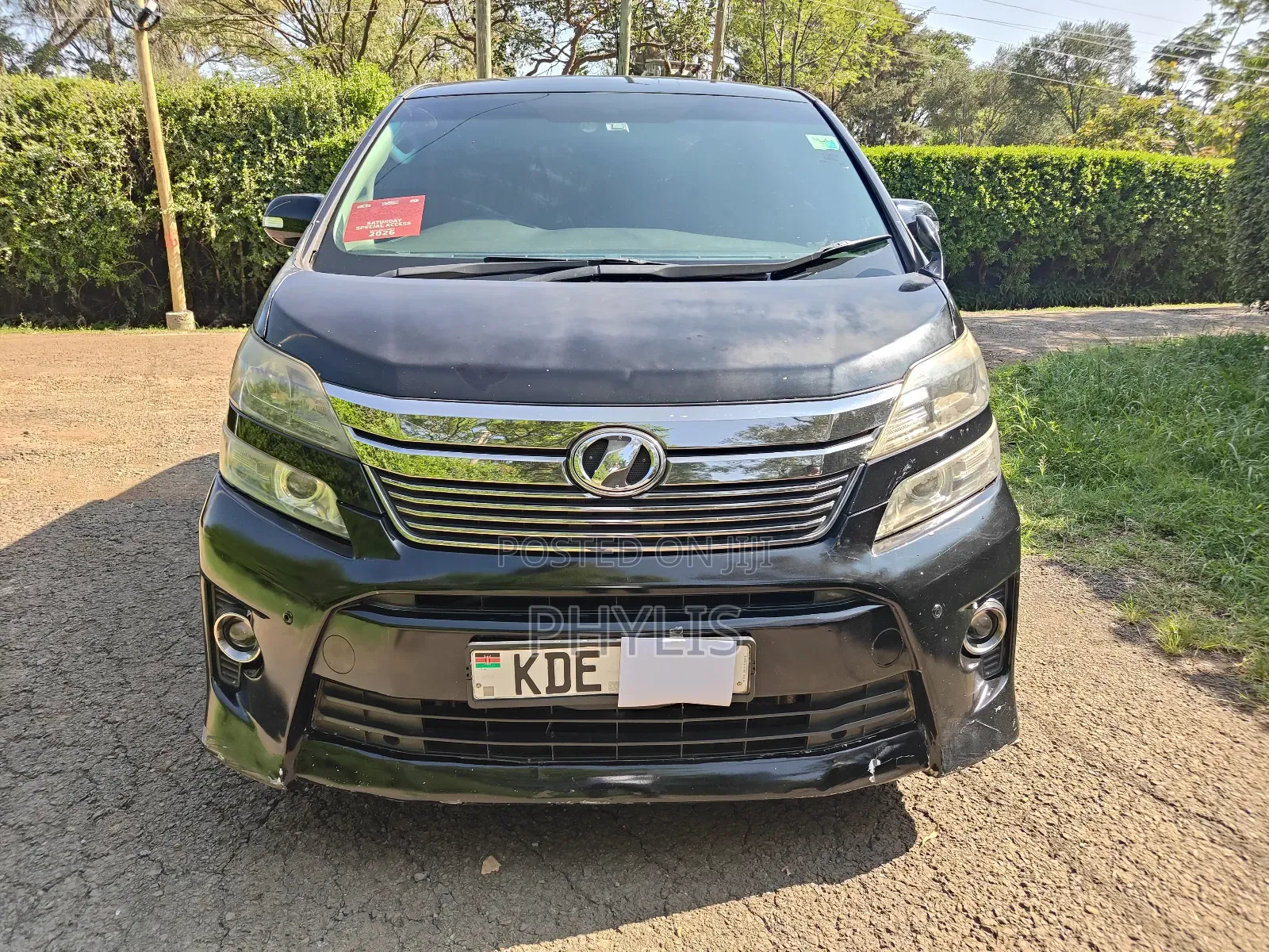 Toyota Vellfire 2014 Black