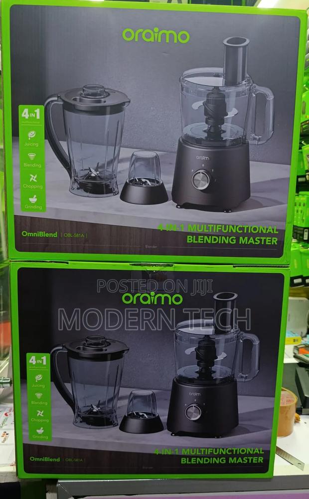 Oraimo Omniblend 1500w 4-in-1 Kitchen Blender Grinder