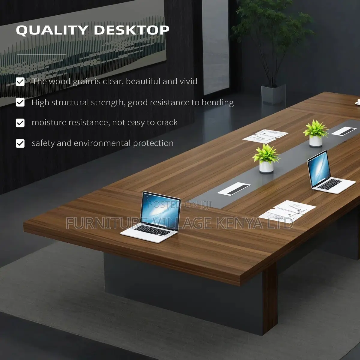 Boardroom Table; 12-seater Office Boardroom Table