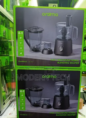 Oraimo Omniblend 1500w 4-in-1 Blender With Juicer, Grinder Chopper
