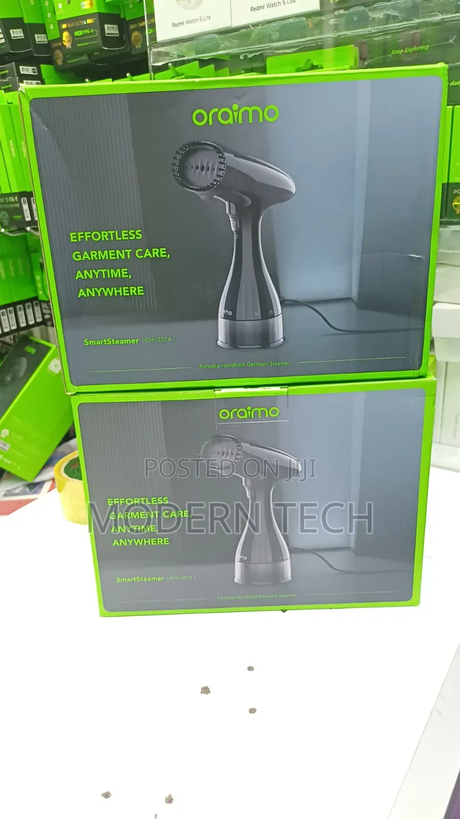 Oraimo 1500w Portable Garment Steamer