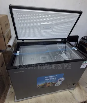 Vision 300ltrs Deep Freezer/Chest Freezer With Slider Glass