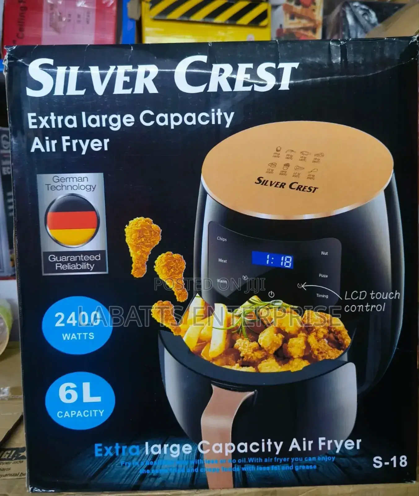 6 L Silver Crest Air Fryer