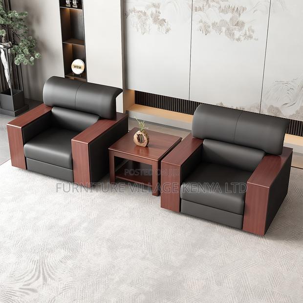 Office Sofa; 5-seater Executive Office Waiting Sofa - thumbnail 13