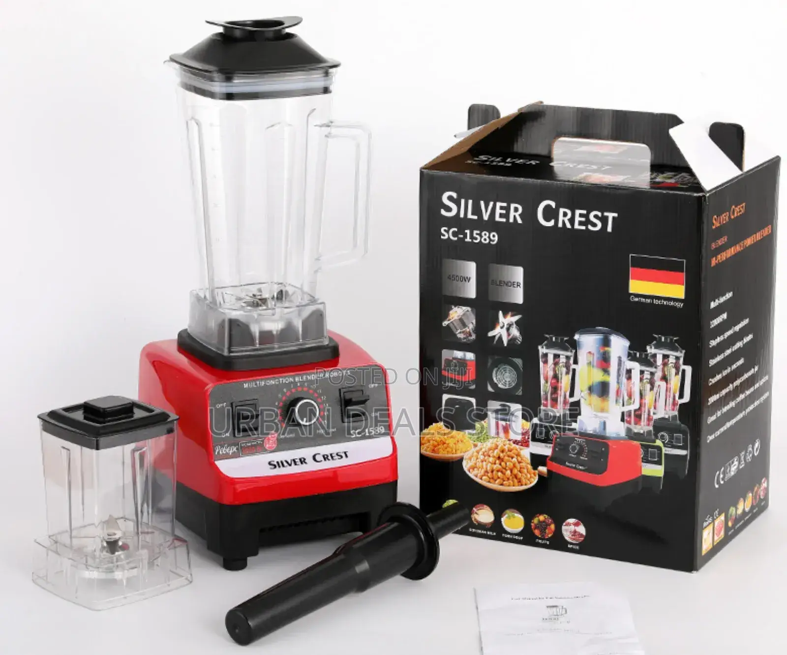 Silver Crest Commercial 2 in 1 Blenders
Box Has 6 Pieces