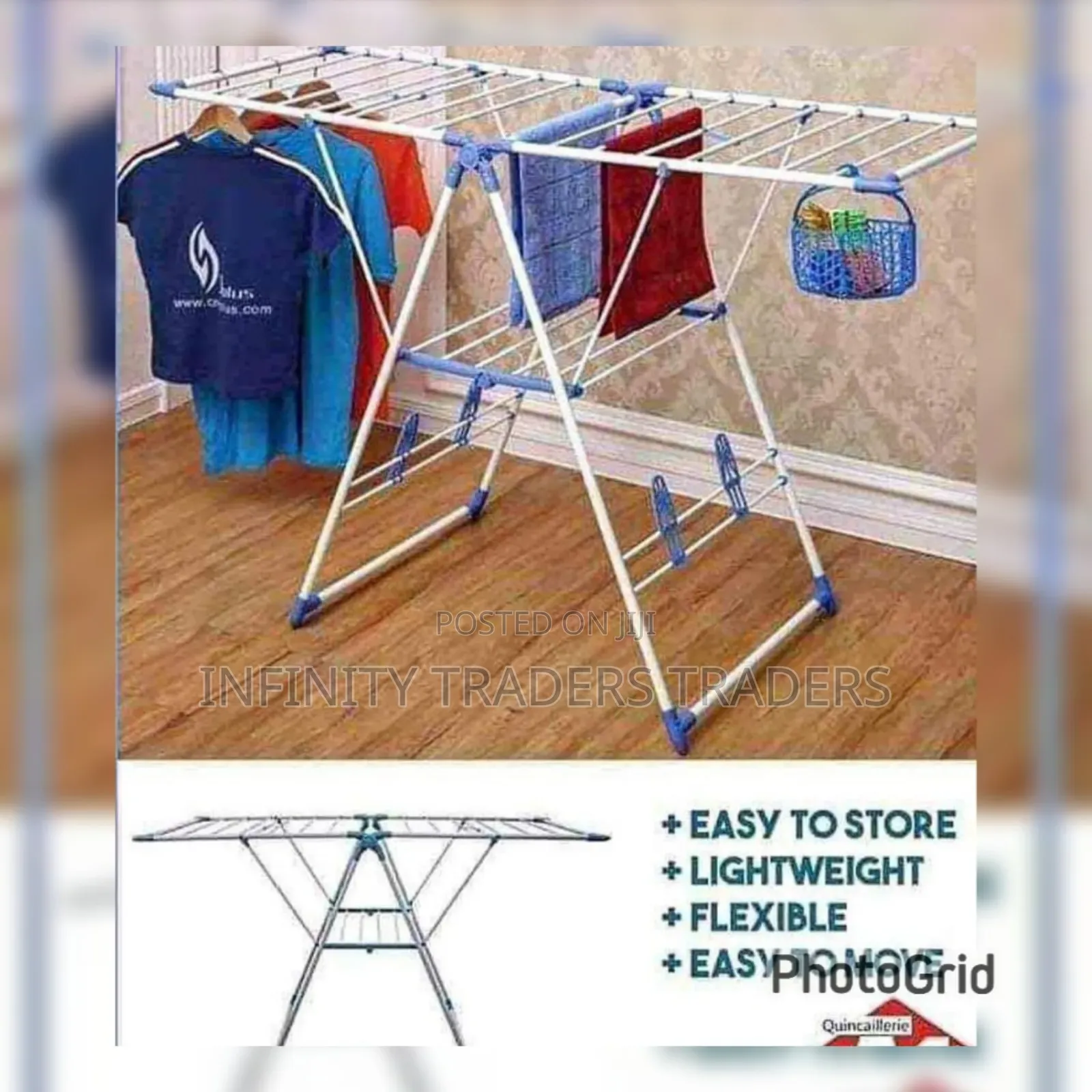 Portable/Foldable Clothe Rack* *Assembled