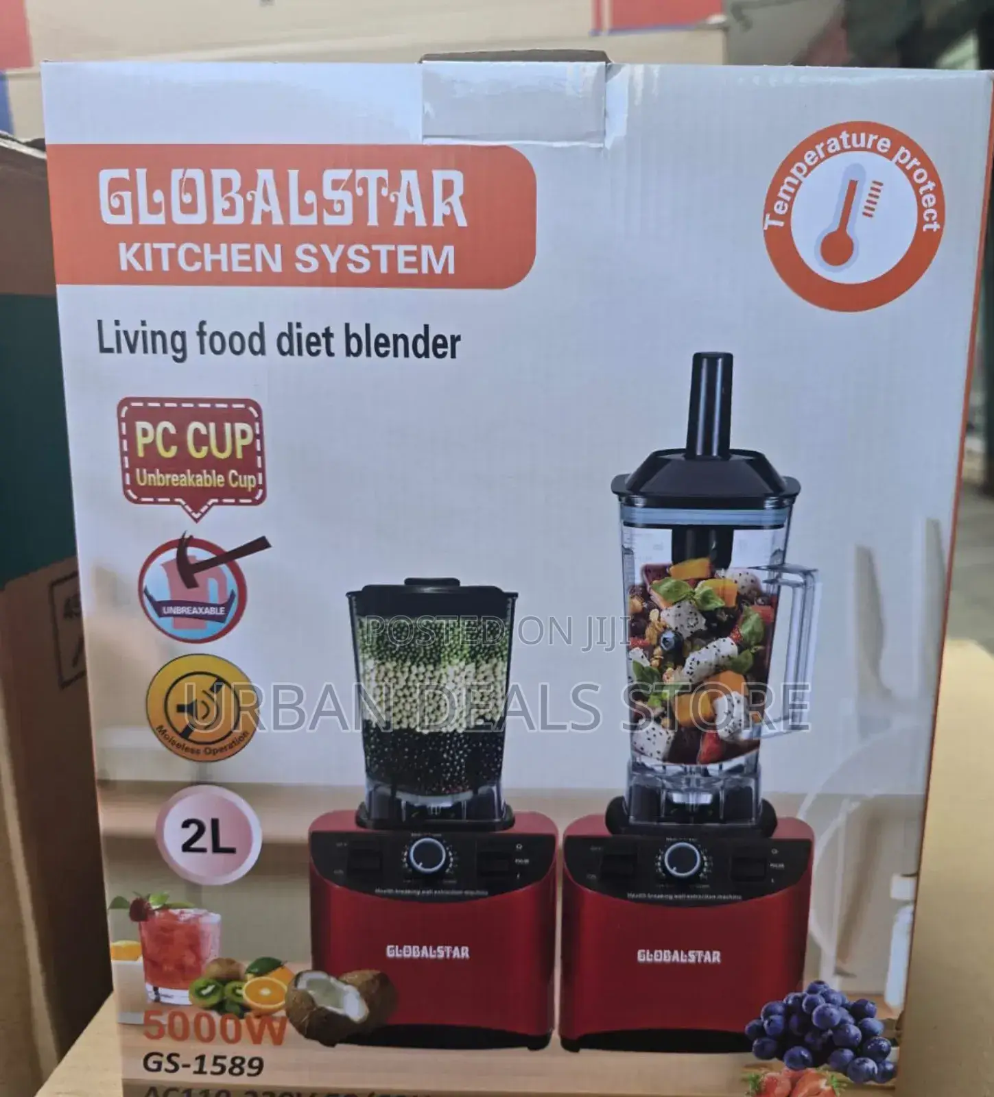 2 in 1 Globalstar Blender (Silvercrest Model With 1 Year Warrant