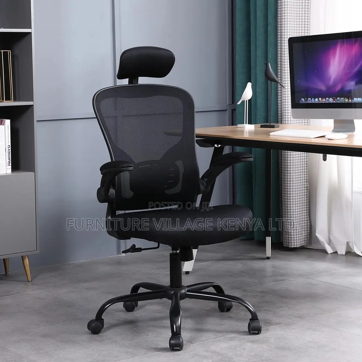 Office Chair; Ergonomic High Back Mesh Office Chair