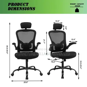 Office Chair; Ergonomic High Back Mesh Office Chair