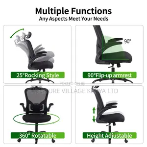 Office Chair; Ergonomic High Back Mesh Office Chair