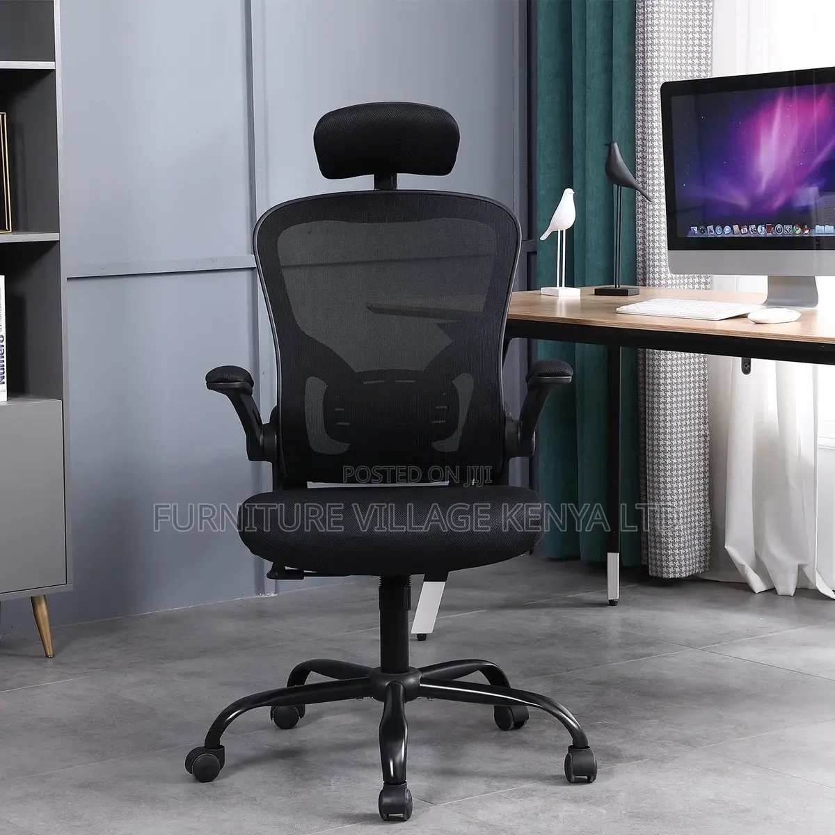 Office Chair; Ergonomic High Back Mesh Office Chair