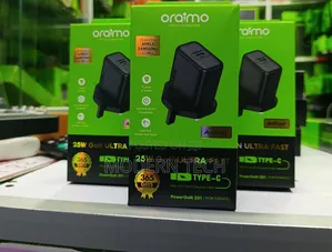 Oraimo 25w Type C Fast Charger With Pd3.0 Safety Protection