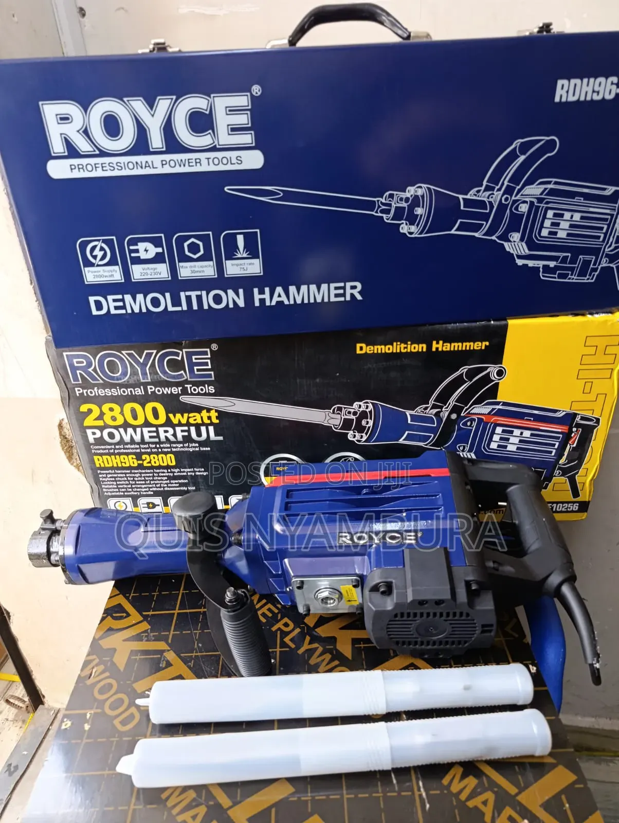 Electric Jack Hammer Drill/ Royce Demolition Hammer 2800w