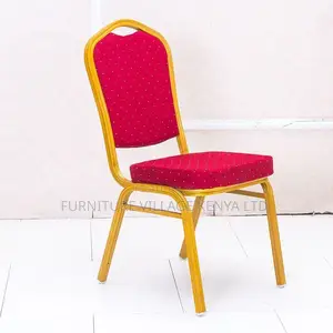 Office Chair; Premium Gold Frame Banquet Chair