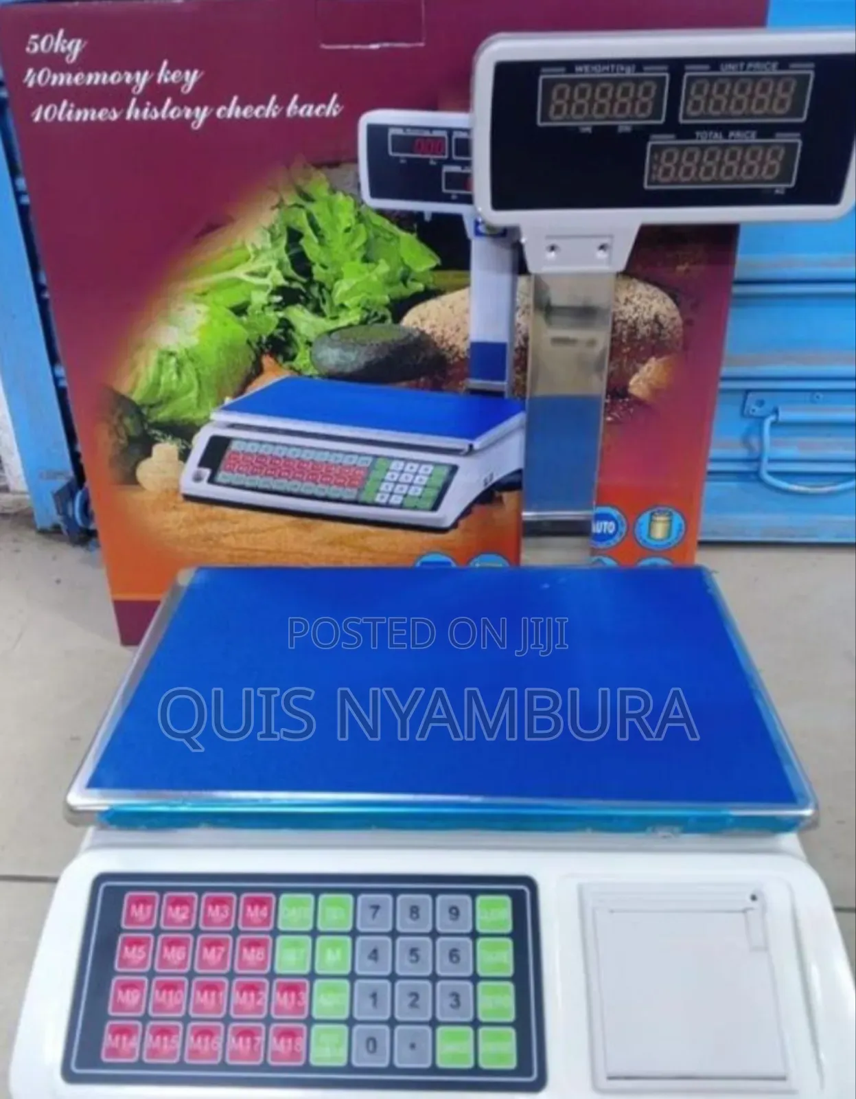 Receipt 50kg Digital Weight Scale