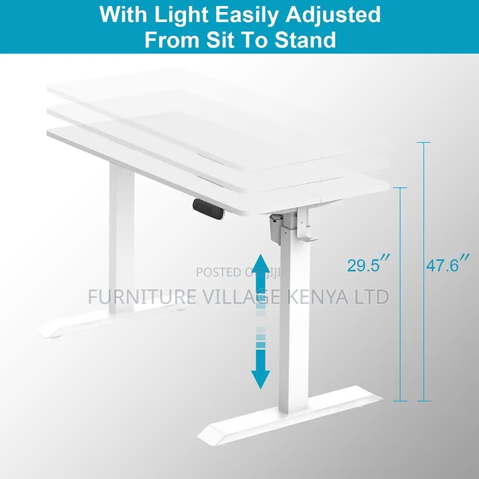 Office Desk; 1.2m Electric Height Adjustable Standing Desk