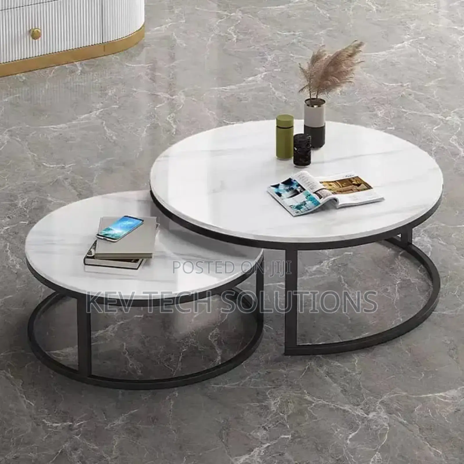 Pure Marble Nesting Table