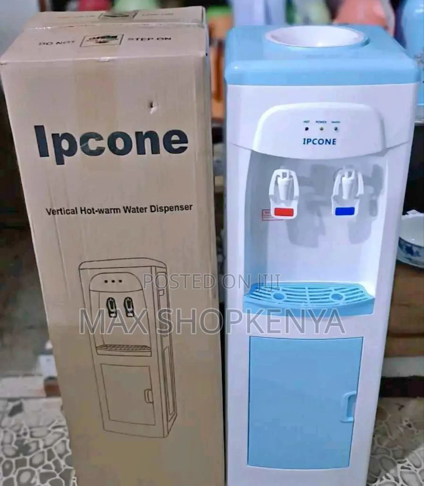 Ipcone 2-Tap Hot Normal Water Dispenser – Free-Standing