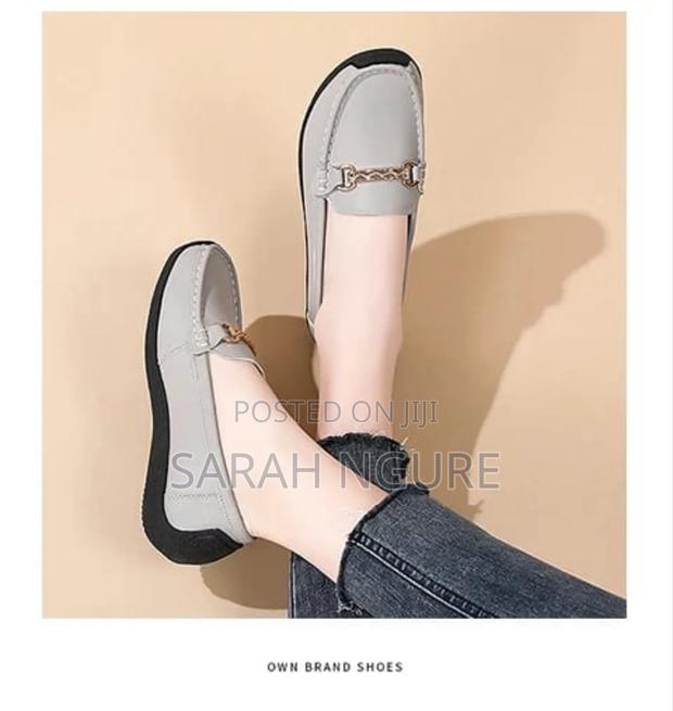 Ladies Leather Loafers - thumbnail 3