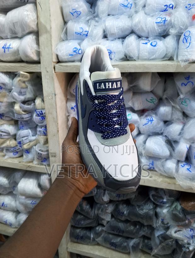 Nike Air Max 90 Blue White Sneakers - thumbnail 5