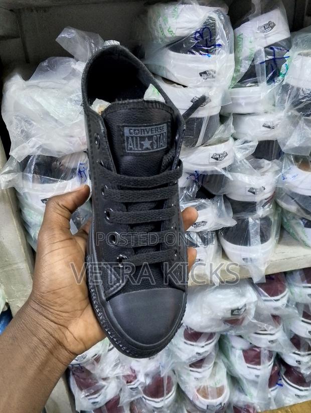 Converse Leather Sneakers – Classic Stylish Casual Street Shoes - thumbnail 2