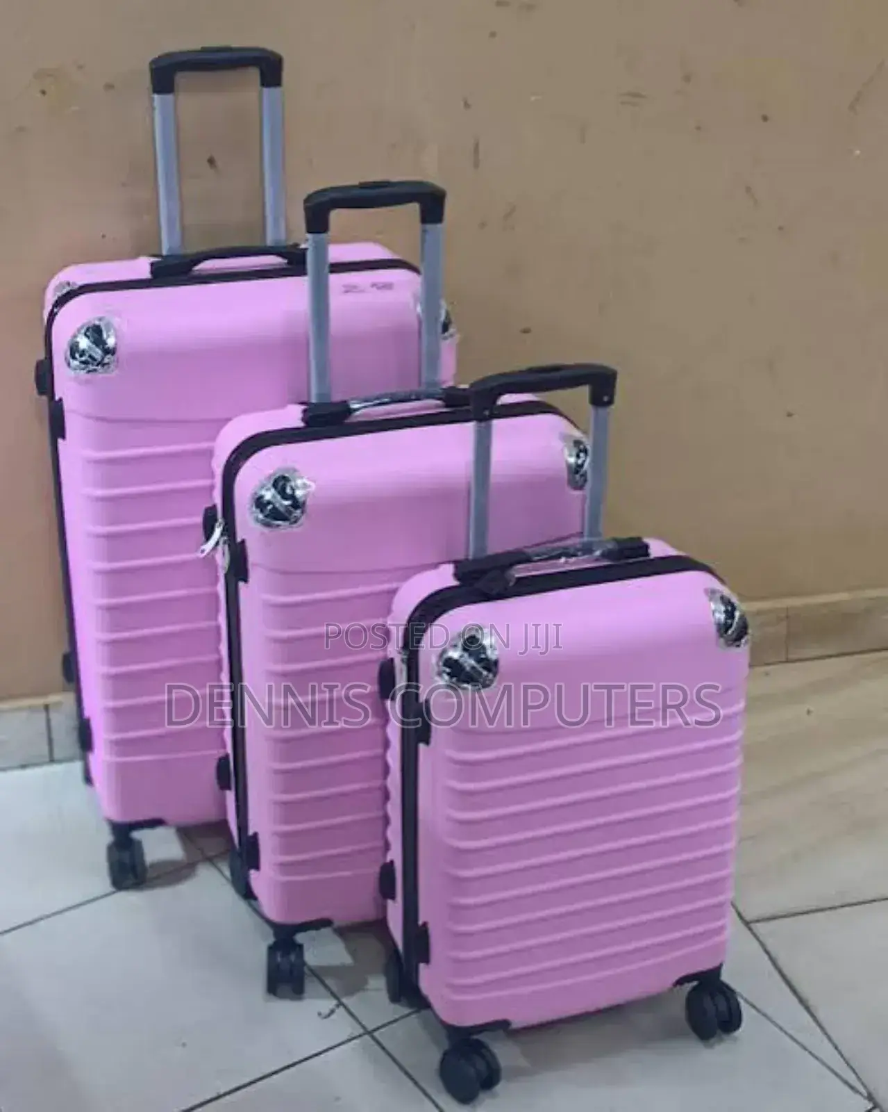 3 in 1 Fibre Laxurious Suitcase Briefcase Travel Bag