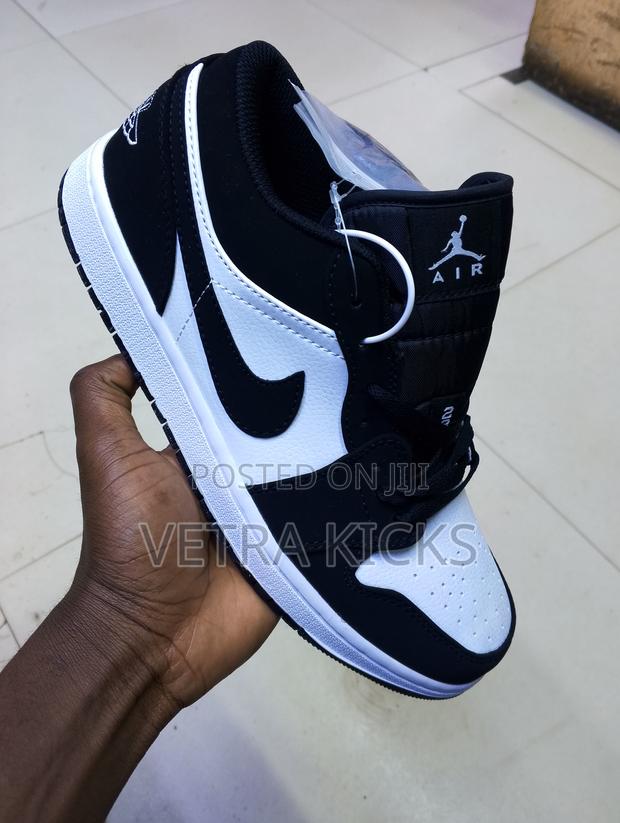 Air Jordan 1 Black White Suede – Classic Streetwear Sneakers Kenya