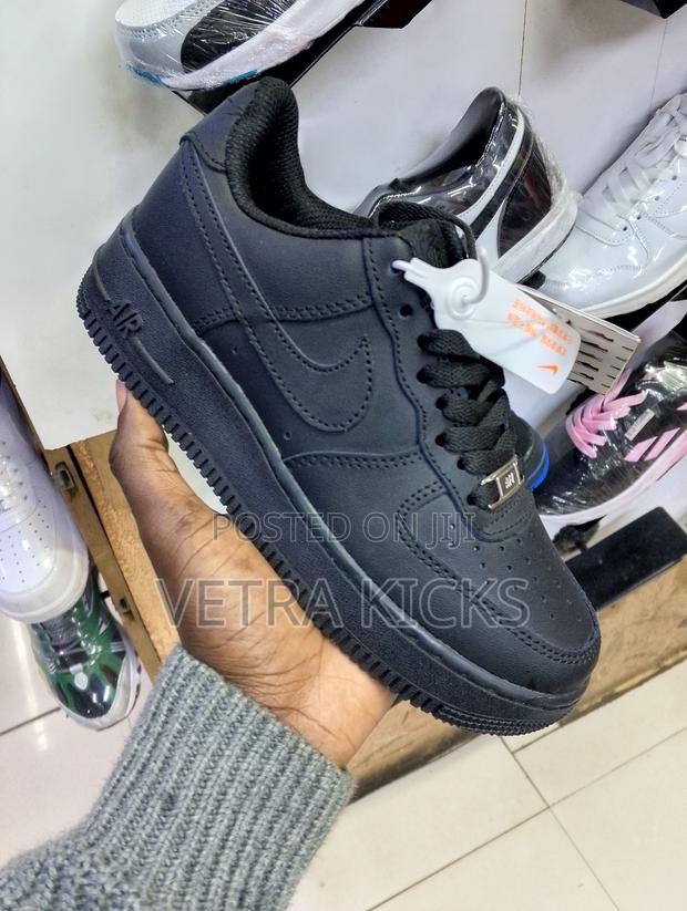 Nike Air Force 1 All Black – Sleek Urban Sneakers for Nairobi