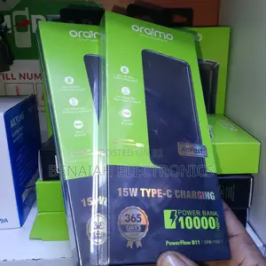 Original Oraimo Powerbank 10000mah, Lightweight Ideal for Traveling