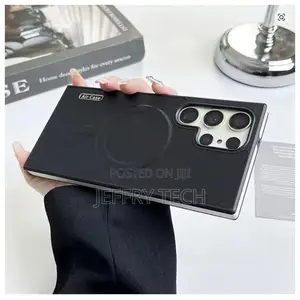 Samsung Galaxy S21 Ultra Back Cover Luxury Leather Magnetic Shockproor