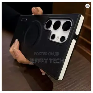 Samsung Galaxy S21 Ultra Back Cover Luxury Leather Magnetic Shockproor