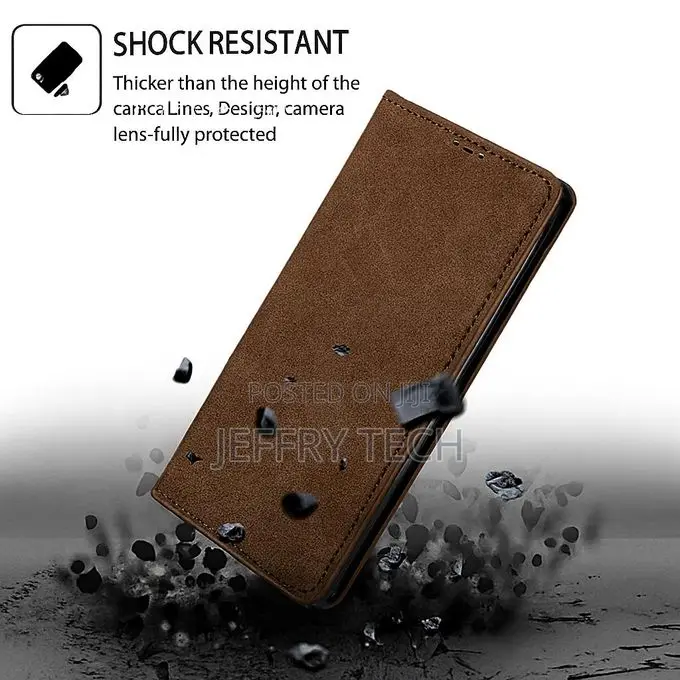 Samsung Galaxy S21 Ultra Premium Leather Flip Wallet Magnetic Cover C