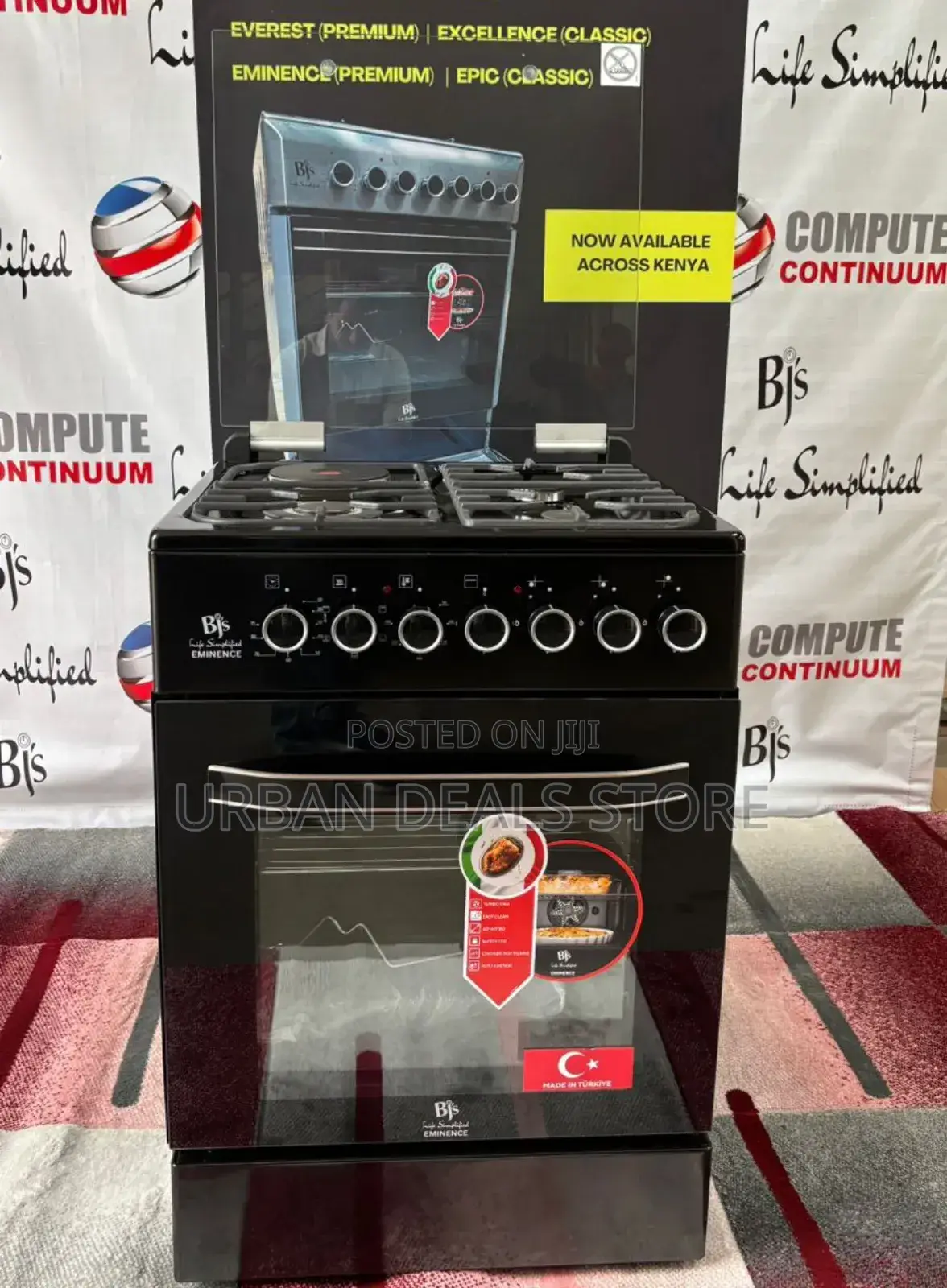 Eminence Black – 60×60 Premium Cooker