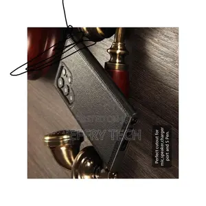 Flexible Classic Soft Leather Cover Case for Samsung Galaxy S22 Ultra