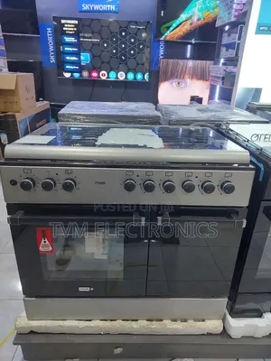 Mika Cooker 90cm X 60cm, 4 Jet Burners + 2 Rapid Hot Plates S.S Hob
