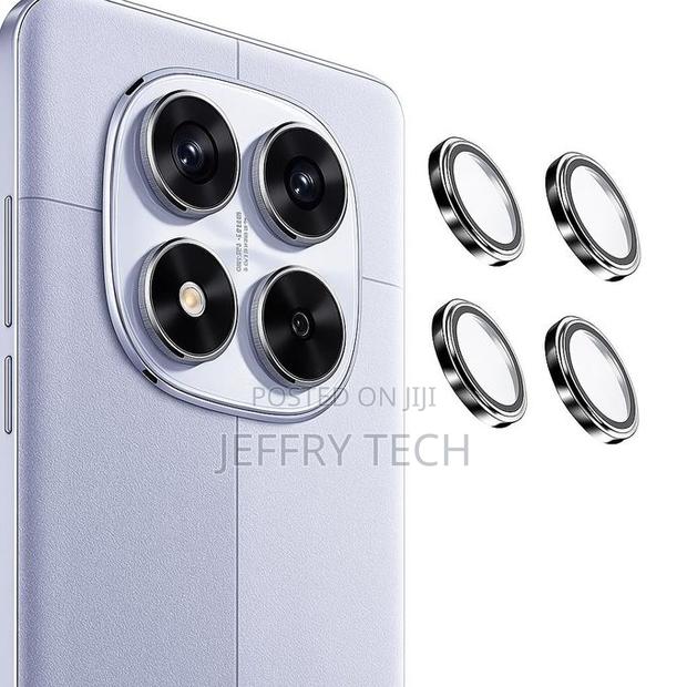Xiaomi Redmi Note 14 Pro 4g 4-Piece Silver Metal Ring Camera Lens Prot