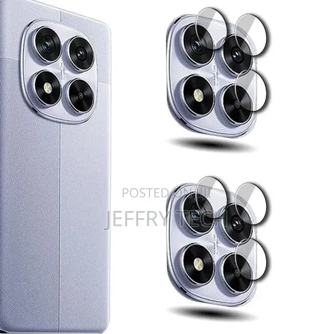 Xiaomi Redmi Note 14 Pro 4g 4-Piece Silver Metal Ring Camera Lens Prot
