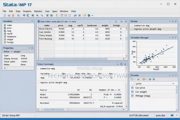 Stata/Mp 17 Data Analysis Software - thumbnail 2